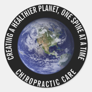 Healthier Planet Chiropractie Stickers