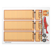 Healthy Body Goal Planner Aangepast Notitieblok (Voorkant)