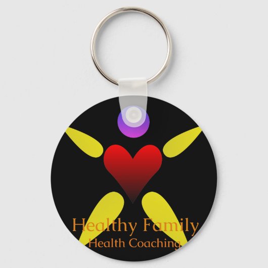 Healthy Family Key Chain Sleutelhanger (Voorkant)