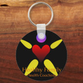 Healthy Family Key Chain Sleutelhanger (Voorkant)