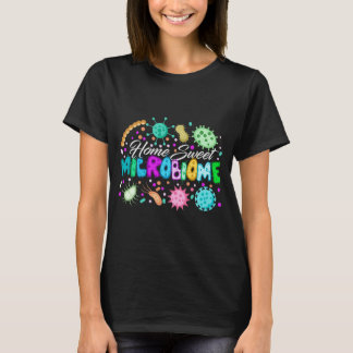 Healthy Food Microbiome Bacteria Microbiology tee T-shirt