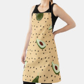 Healthy foods. Seamless avocado pattern,  avocado  Schort (Insitu)