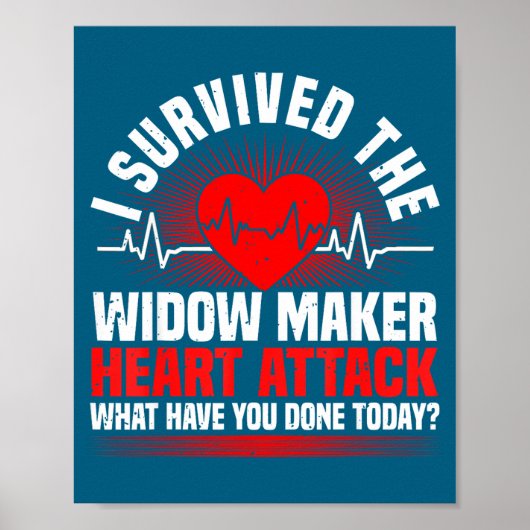 Healthy Heart Disease, Heart Surgery &amp; Cardiac Poster (Voorkant)