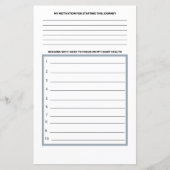 Healthy Heart Journal Paper Page 2 Sjabloon (Voorkant)