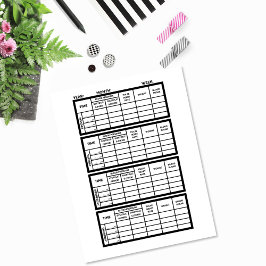 Healthy Heart Journal Paper Page 2 Sjabloon