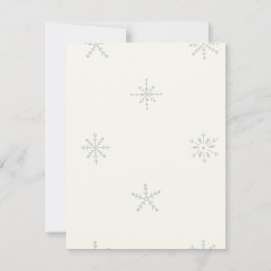 Healthy Holiday Animals Hand Sanitizer Cadecard Kaart (Achterkant)