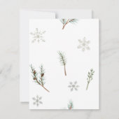 Healthy Holiday Tree Hand Sanitizer Cadeaukaart Kaart (Achterkant)