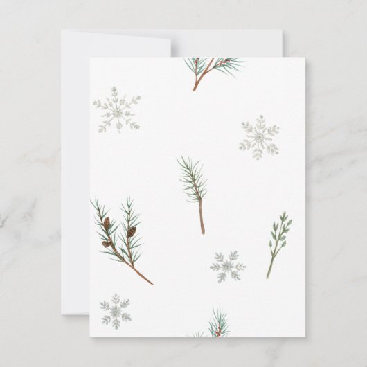 Healthy Holiday Tree Hand Sanitizer Cadeaukaart Kaart (Achterkant)