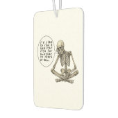 Healthy Life Can Wait Skeleton Luchtverfrisser (Links)
