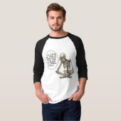 Healthy Life Can Wait Skeleton T-shirt (Voorkant volledig)