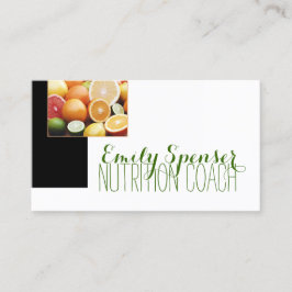 Healthy Life Voedingsdeskundige Fruitbox Schattige Visitekaartje