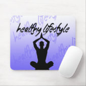 Healthy Lifestyle Mousepad Muismat (Met muis)