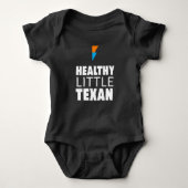 Healthy Little Texan - Black Romper (Voorkant)