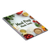 Healthy Meal Planner Notitieboek (Rechterzijde)