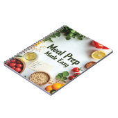 Healthy Meal Planner Notitieboek (Linkerzijde)