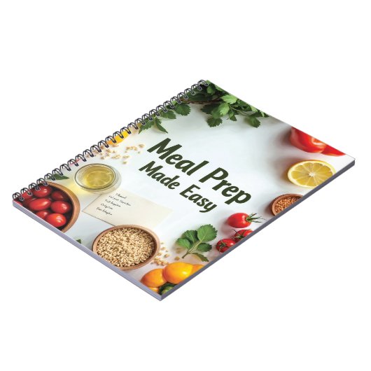 Healthy Meal Planner Notitieboek (Linkerzijde)