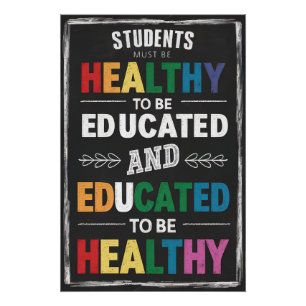 Healthy Mind, Healthy Body Poster voor studenten