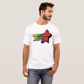 Healthy Mind, Healthy Body – Retro Star Tee | Moti T-shirt (Voorkant volledig)