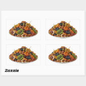 Healthy Mixed Dry Fruits and Nuts Sticker (Vel)