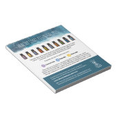 Healthy Start Top Essential Oils Business Handout Notitieblok (Schuin)