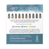 Healthy Start Top Essential Oils Business Handout Notitieblok (Voorkant)