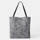 Healthy Trekking Hawaiian Hibiscus Gray Beach Tote Bag (Achterkant)