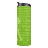 Healthy Trekking Lime Green Travel Thermosbeker (Geroteerd rechts)
