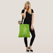 Healthy Trekking Lime Green Wordbeach tas (Op model)