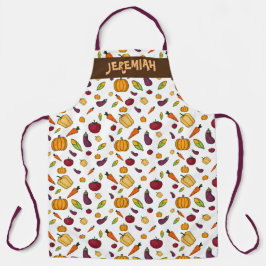 Healthy Veggies "All Over Print" Schort