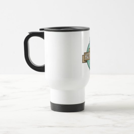 Healthy Voyager Logo Travel Mug Reisbeker (Links)