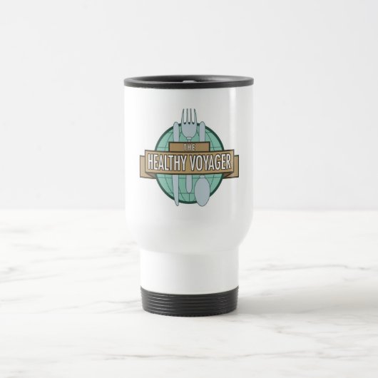 Healthy Voyager Logo Travel Mug Reisbeker (Center)