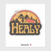 Healy, Alaska Sticker (Vel)