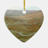 Healy Pass, Beara Peninsula, Ierland. Keramisch Ornament (Voorkant)