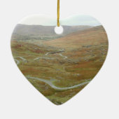 Healy Pass, Beara Peninsula, Ierland. Keramisch Ornament (Achterkant)