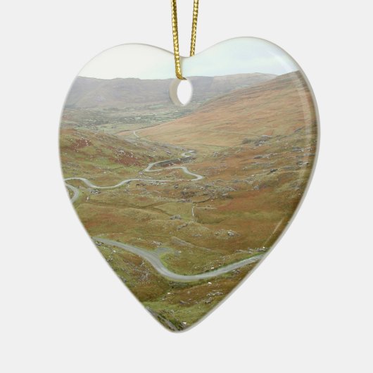 Healy Pass, Beara Peninsula, Ierland. Keramisch Ornament (Links)