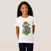 Heaphy track oude laarzen t-shirt (Voorkant volledig)