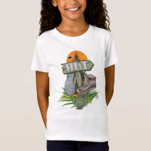 Heaphy track oude laarzen t-shirt