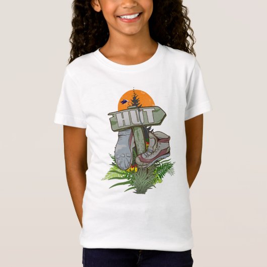 Heaphy track oude laarzen t-shirt (Voorkant)