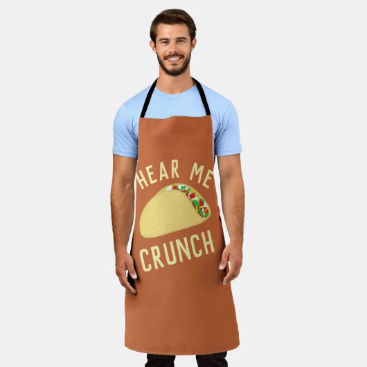 Hear Me Crunch Taco Schort (Gedragen)