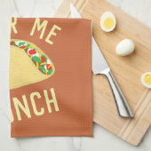 Hear Me Crunch Taco Theedoek (Quarter Fold)