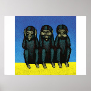 "HEAR no Evil, SEE no Evil, SPEAK no Evil" Poster