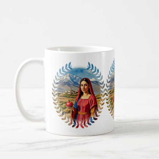 Hear of Armenia Mug Koffiemok (Links)