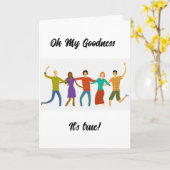 'HEARD THE NIEUWS **CONGRATULATIES" KAART (Gele Bloem)