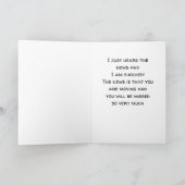 HEARD YOU ARE MOVING-YOU WILL BE "MISSED" SO MUCH KAART (Binnen)