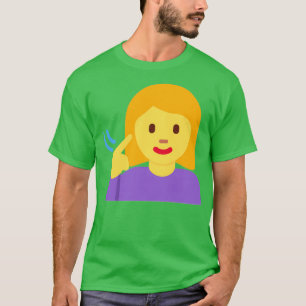 hearing impaired stickers t-shirt