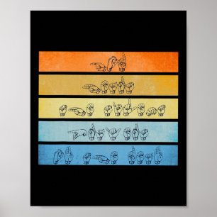 Hears Prayers Doof Bewustzijn  Gebarentaal Poster