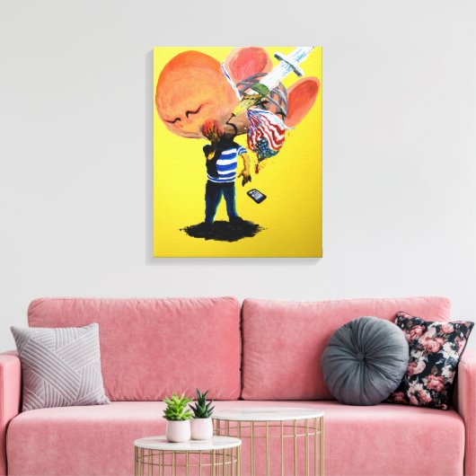 Hearsay Canvas Afdruk (Insitu (Woonkamer))