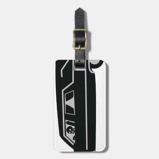 Hearse Bagagelabel (Voorkant verticaal)