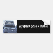 Hearse bumper sticker (Voorkant)