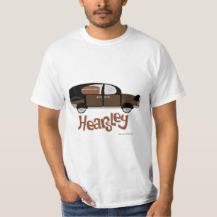 Hearsley Cartoon Halloween Karakter Art T-shirt